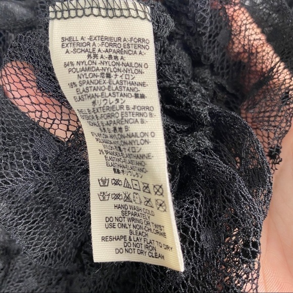 Free People Sweet Surprise Lace Blouse black - Picture 11 of 11